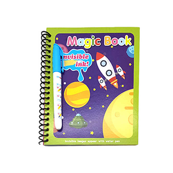 Dropshipping, Kids Educational Toy, Children's Toy, Reusable, Educational, Drawing and Coloring, Magic Book with Doodle Pen, Drawing Toy, Gift, Hot Sale