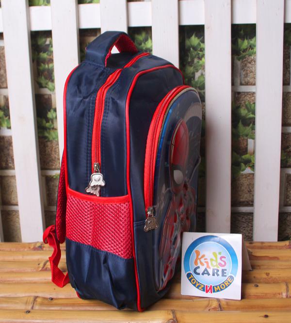 Spider Man Themed 3D School Bag for Grade 1 (SS1412)
