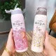 Best Beautiful Sports Water Bottles 500ML Sport Thermos Water Bottle Thermo Mug Stainless Steel Vacuum Flask Mug with Straw Insulation Cup Water Jug Drinking Bottle
